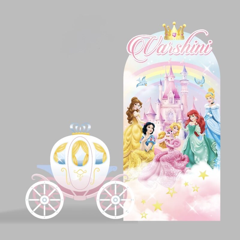 Disney Princesses Backdrop & Standee Set