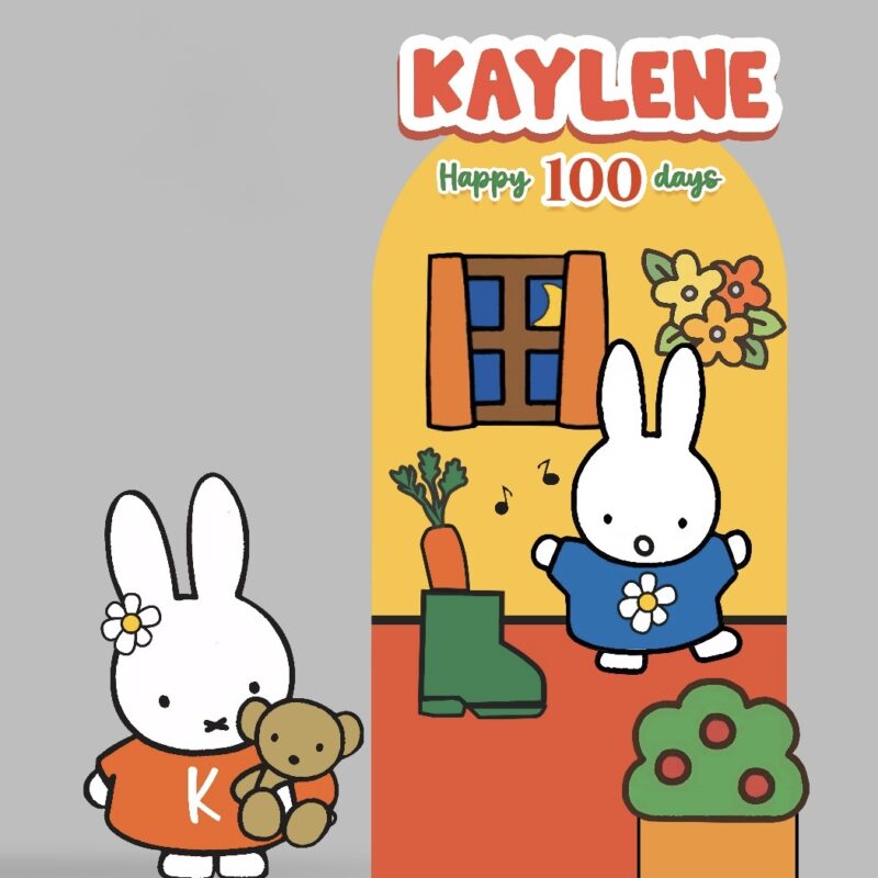 Miffy Backdrop & Standee Set