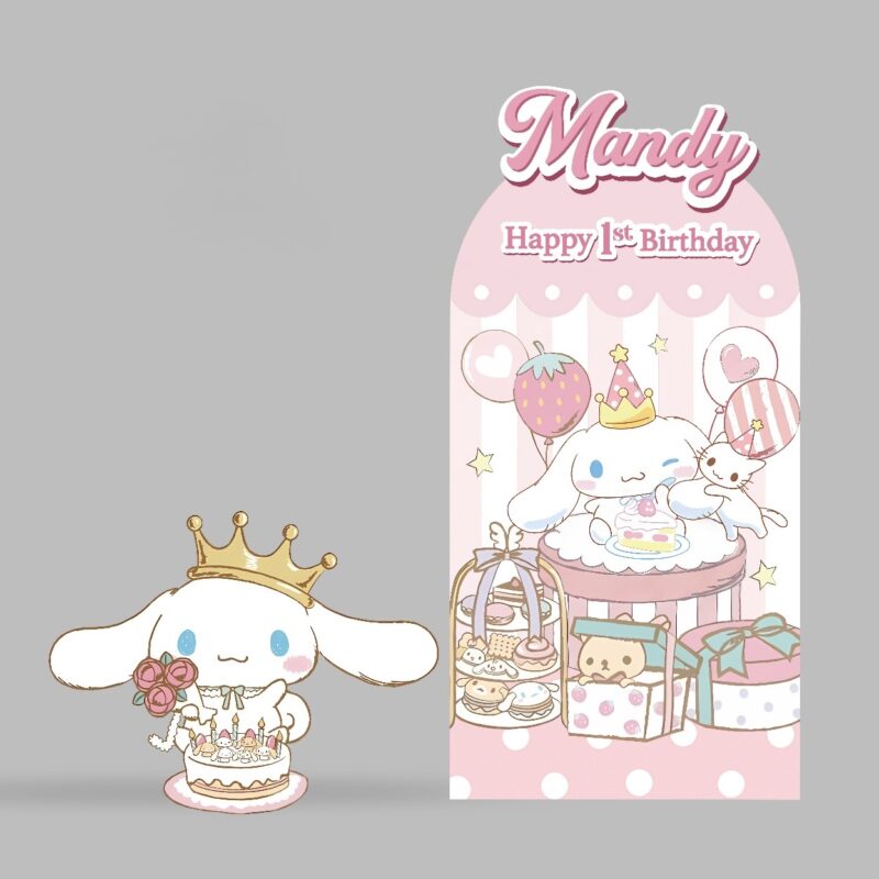 Cinnamoroll Backdrop & Standee Set