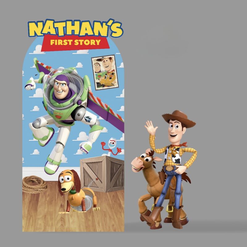 Woody Toys Backdrop & Standee Set
