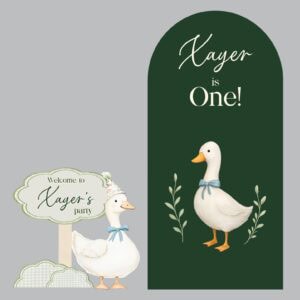 Duck Backdrop & Standee Set